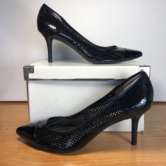 DKNYC leather kitten heels - Picture 1 of 5